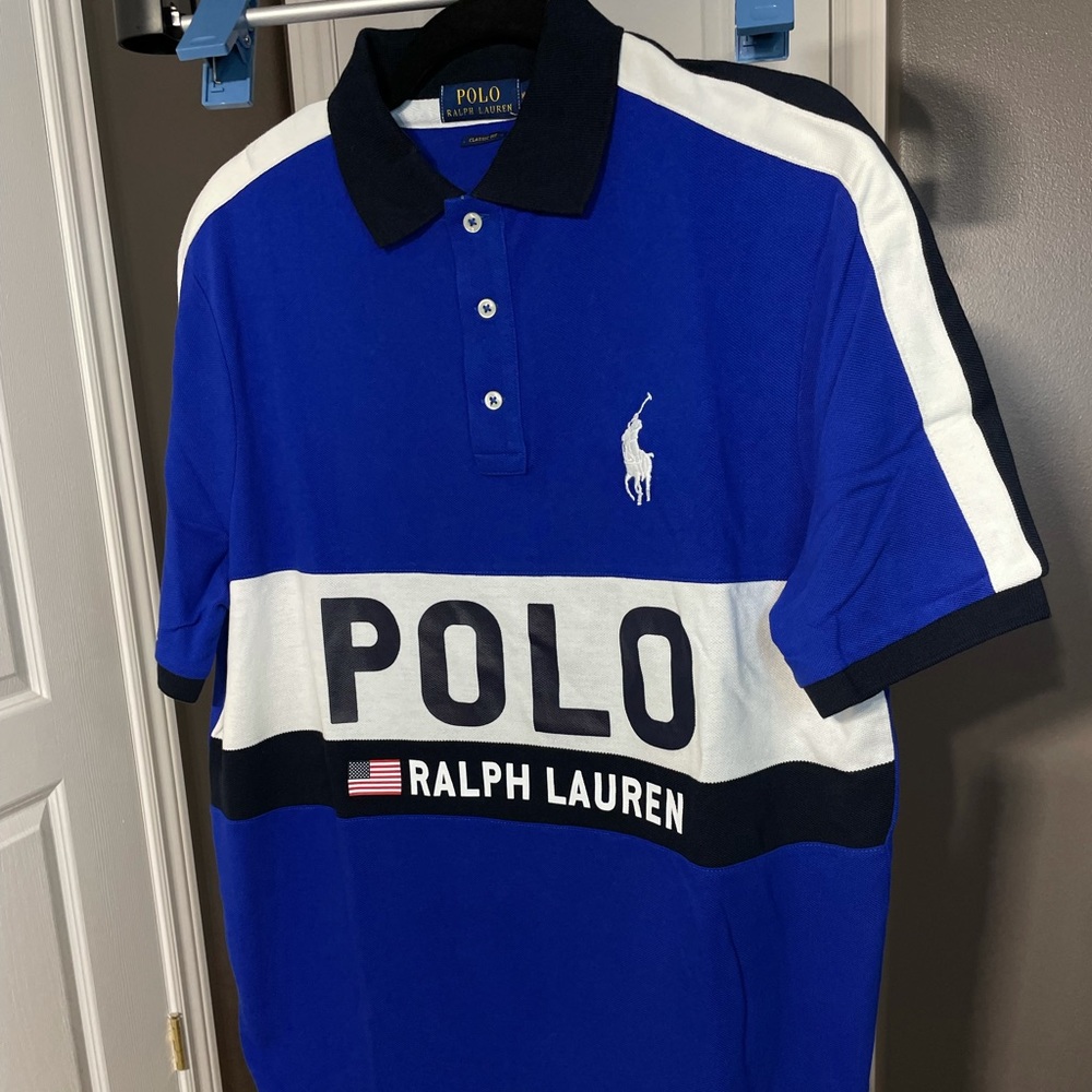 MEN’S Polo Shirt In Royal Blue